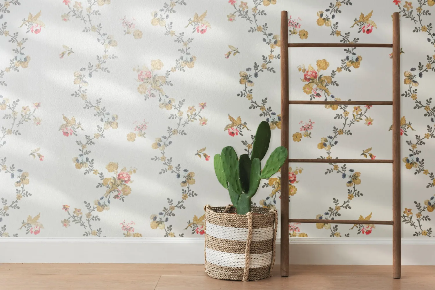 Floral wallpaper design by TopNotch Wallpaper Installers